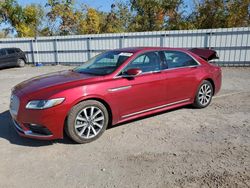 Lincoln Continental salvage cars for sale: 2017 Lincoln Continental Premiere