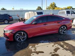 Honda Accord Vehiculos salvage en venta: 2022 Honda Accord Sport