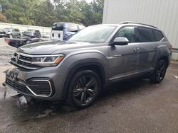 Volkswagen salvage cars for sale: 2021 Volkswagen Atlas SE