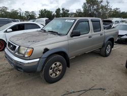 Nissan Frontier salvage cars for sale: 2000 Nissan Frontier Crew Cab XE