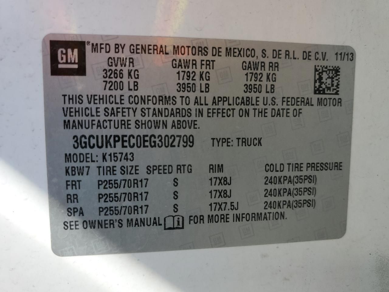 2014 Chevrolet Silverado K1500