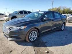 Vehiculos salvage en venta de Copart Oklahoma City, OK: 2016 Ford Fusion S