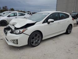 Subaru Vehiculos salvage en venta: 2017 Subaru Impreza Sport