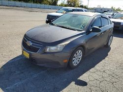 Chevrolet salvage cars for sale: 2011 Chevrolet Cruze LS