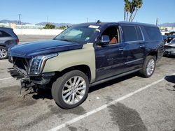 Cadillac Vehiculos salvage en venta: 2019 Cadillac Escalade ESV Premium Luxury