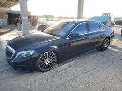 Salvage cars for sale from Copart West Palm Beach, FL: 2015 Mercedes-Benz S 550