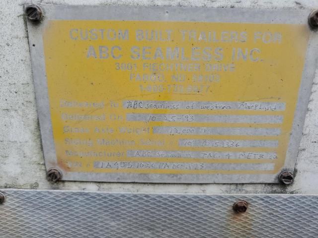 1993 Encl Trailer