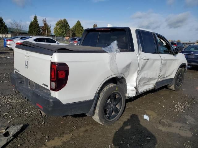 2022 Honda Ridgeline Black Edition