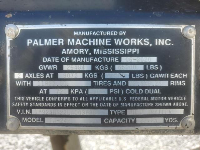 2020 Palmer End Dump