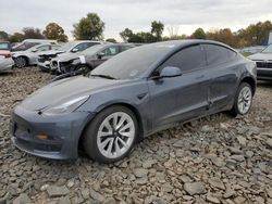 Tesla salvage cars for sale: 2022 Tesla Model 3