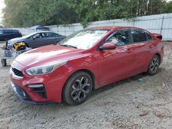 KIA Forte salvage cars for sale: 2019 KIA Forte FE