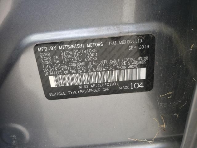 2020 Mitsubishi Mirage G4 SE