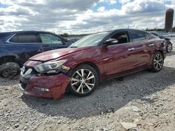 Vehiculos salvage en venta de Copart Montgomery, AL: 2017 Nissan Maxima 3.5S