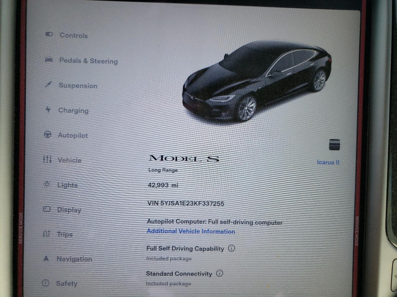 2019 Tesla Model s