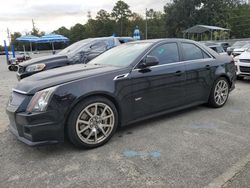 Salvage cars for sale from Copart Savannah, GA: 2013 Cadillac CTS-V