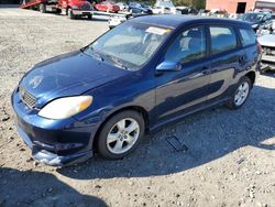 Toyota Corolla salvage cars for sale: 2003 Toyota Corolla Matrix Base