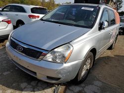 KIA Sedona LX salvage cars for sale: 2012 KIA Sedona LX