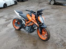 KTM salvage cars for sale: 2019 KTM 390 Duke