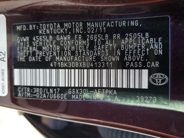 2011 Toyota Avalon Base