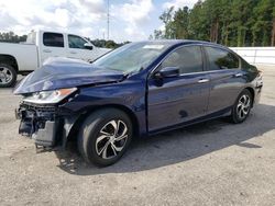 Honda Vehiculos salvage en venta: 2017 Honda Accord LX