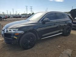 Salvage cars for sale from Copart Dyer, IN: 2018 Audi Q5 Premium Plus