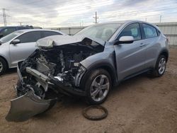 Honda HR-V LX salvage cars for sale: 2021 Honda HR-V LX