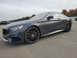 Mercedes-Benz S 550 salvage cars for sale: 2015 Mercedes-Benz S 550