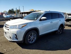 Toyota Vehiculos salvage en venta: 2019 Toyota Highlander Hybrid