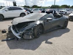 2017 Lamborghini Huracan en venta en Miami, FL