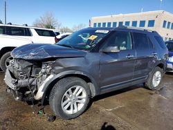 Ford Explorer xlt salvage cars for sale: 2012 Ford Explorer XLT