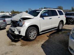 Toyota Sequoia salvage cars for sale: 2016 Toyota Sequoia Platinum