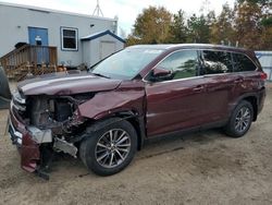 Toyota salvage cars for sale: 2019 Toyota Highlander SE