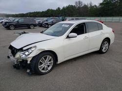 Salvage cars for sale from Copart Brookhaven, NY: 2012 Infiniti G37