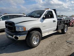 Dodge salvage cars for sale: 2004 Dodge RAM 2500 ST