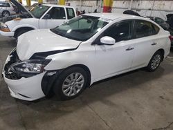 Nissan Sentra s Vehiculos salvage en venta: 2017 Nissan Sentra S