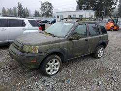 Land Rover salvage cars for sale: 2002 Land Rover Freelander SE