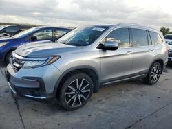 Salvage cars for sale from Copart Grand Prairie, TX: 2020 Honda Pilot Elite