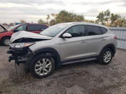 Salvage cars for sale from Copart London, ON: 2021 Hyundai Tucson Limited