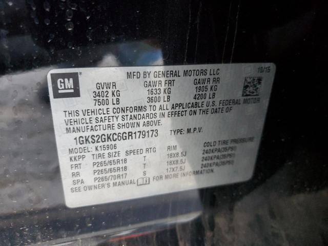 2016 GMC Yukon XL K1500 SLT