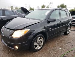 Pontiac Vibe salvage cars for sale: 2005 Pontiac Vibe