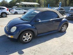 Volkswagen salvage cars for sale: 2003 Volkswagen New Beetle GLS