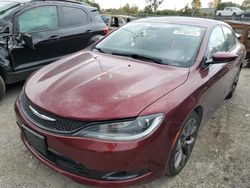 Chrysler 200 salvage cars for sale: 2016 Chrysler 200 S