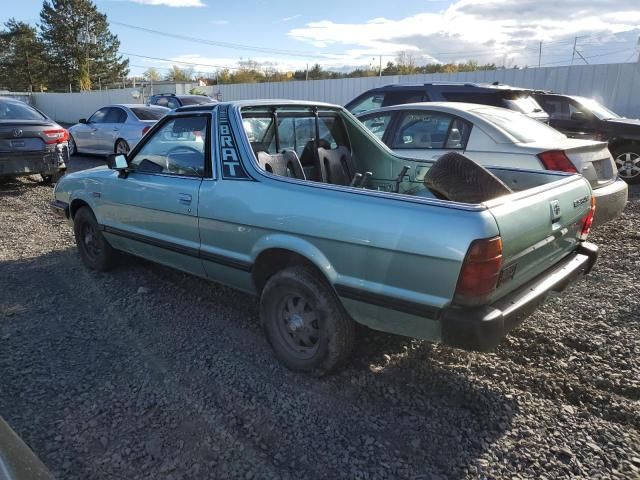 1986 Subaru Brat GL