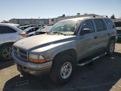 Salvage cars for sale from Copart Vallejo, CA: 2000 Dodge Durango