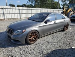 Salvage cars for sale from Copart Dallas, TX: 2017 Mercedes-Benz S 550