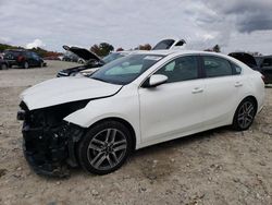 Salvage cars for sale from Copart West Warren, MA: 2019 KIA Forte EX
