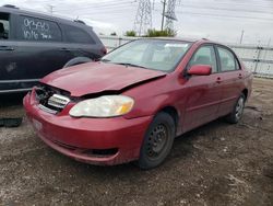 Toyota Corolla CE salvage cars for sale: 2006 Toyota Corolla CE