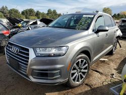 Audi salvage cars for sale: 2017 Audi Q7 Premium Plus