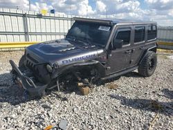 Jeep salvage cars for sale: 2018 Jeep Wrangler Unlimited Rubicon