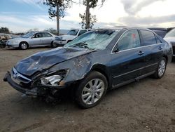 Salvage cars for sale from Copart San Martin, CA: 2006 Honda Accord LX